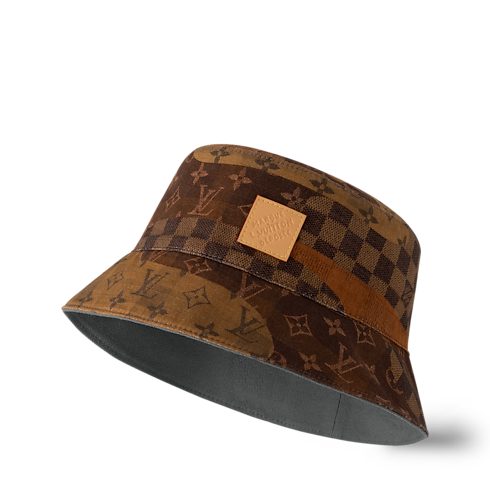 Bob Monogram Landscape réversible S00 Homme Accessoires Chapeaux, Bonnets et Gants | LOUIS VUITTON (Zoom produit)