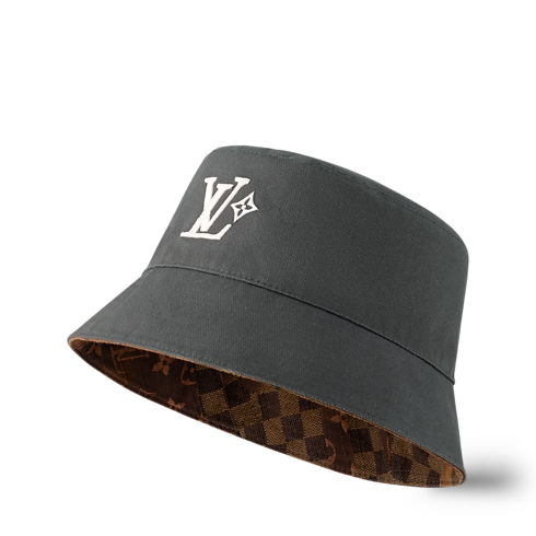 Bob Monogram Landscape réversible S00 Homme Accessoires Chapeaux, Bonnets et Gants | LOUIS VUITTON (Zoom produit)