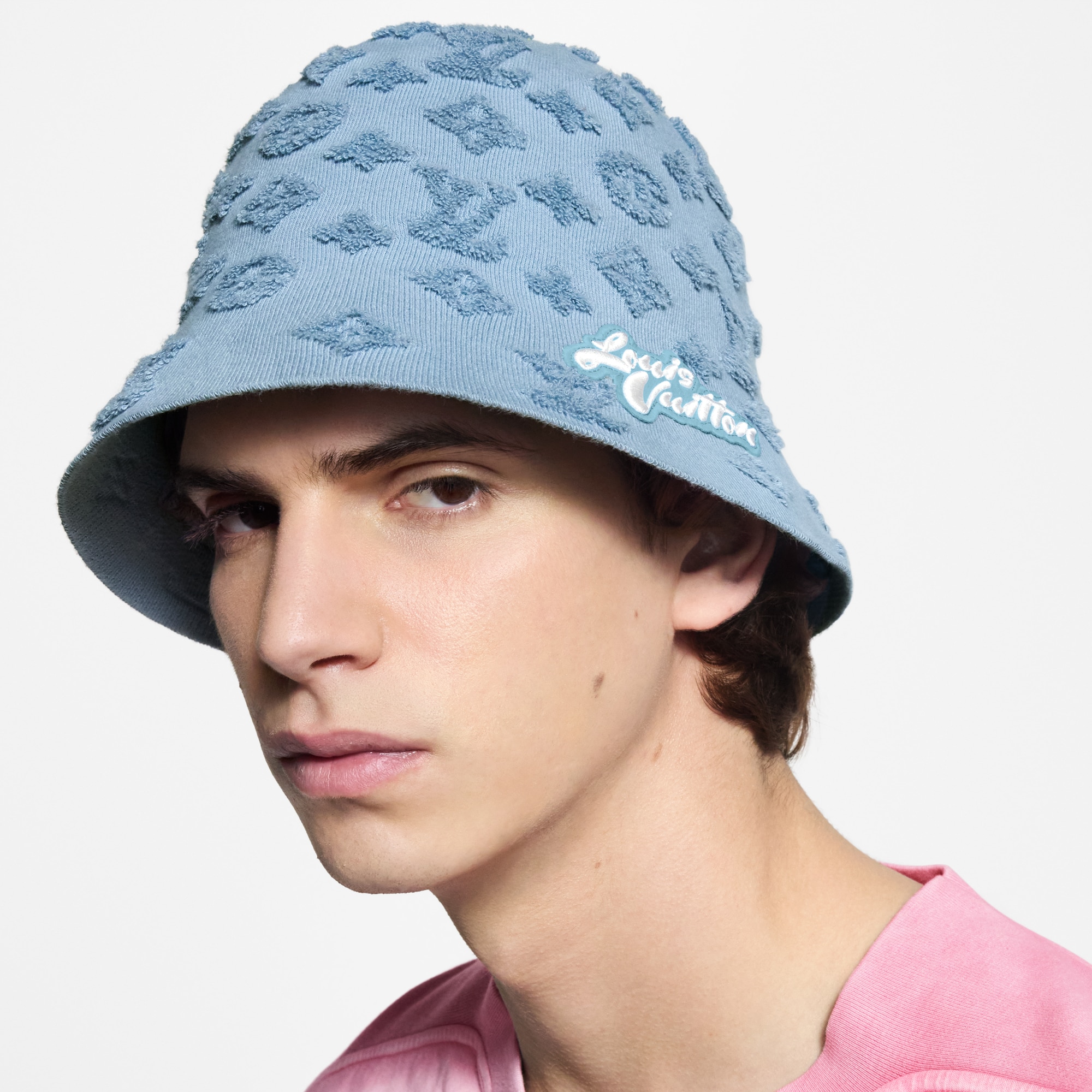Bob Monogram Sponge S00 Homme Accessoires Chapeaux, Bonnets et Gants | LOUIS VUITTON (Zoom produit)