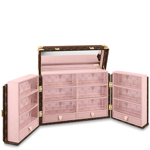 Boîte Lunettes Toile Monogram Malles, Voyage et Maison Malles et Coffrets Coffrets | LOUIS VUITTON (Zoom produit)