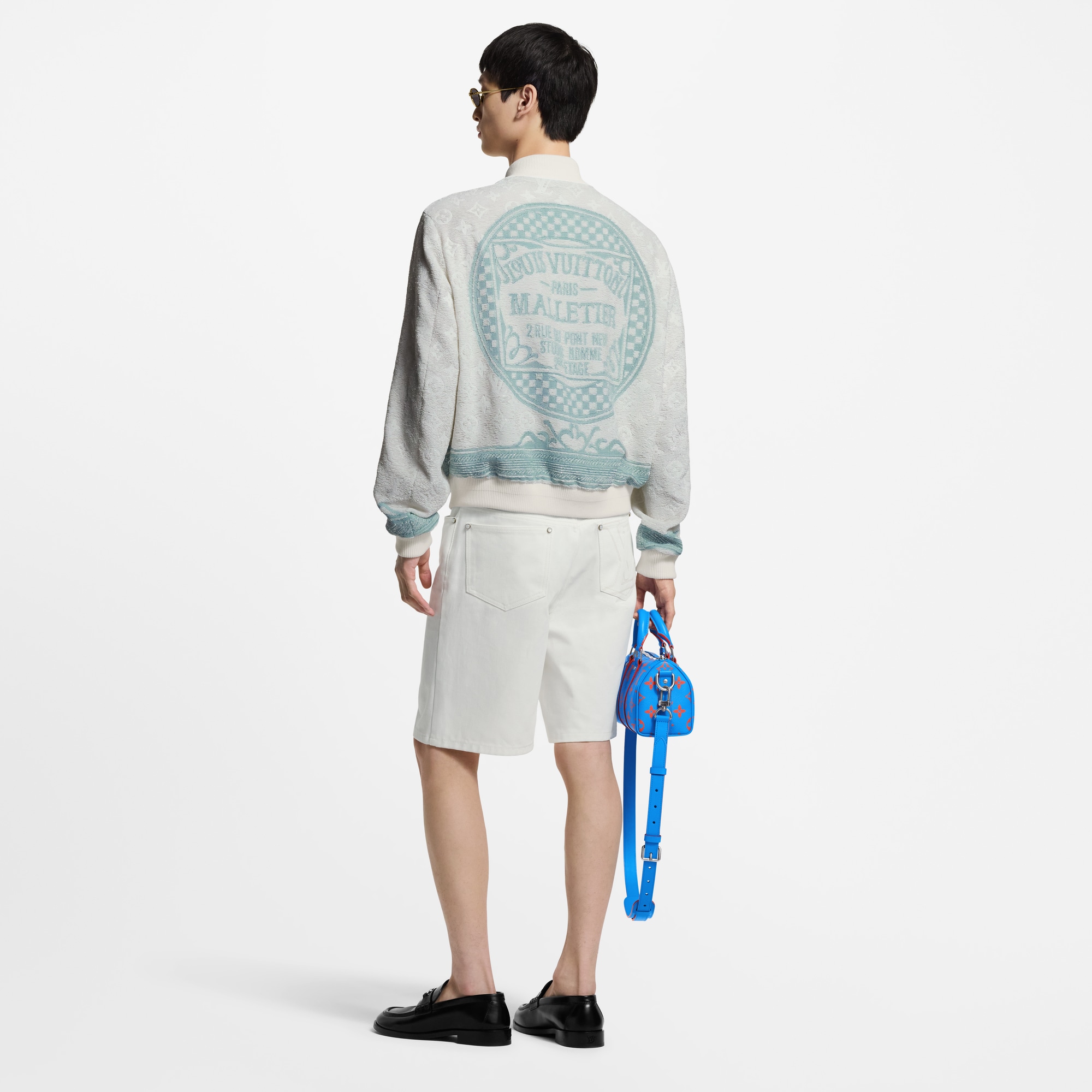 Bomber à sequins  Homme Prêt-à-porter Manteaux et blousons | LOUIS VUITTON (Zoom produit)