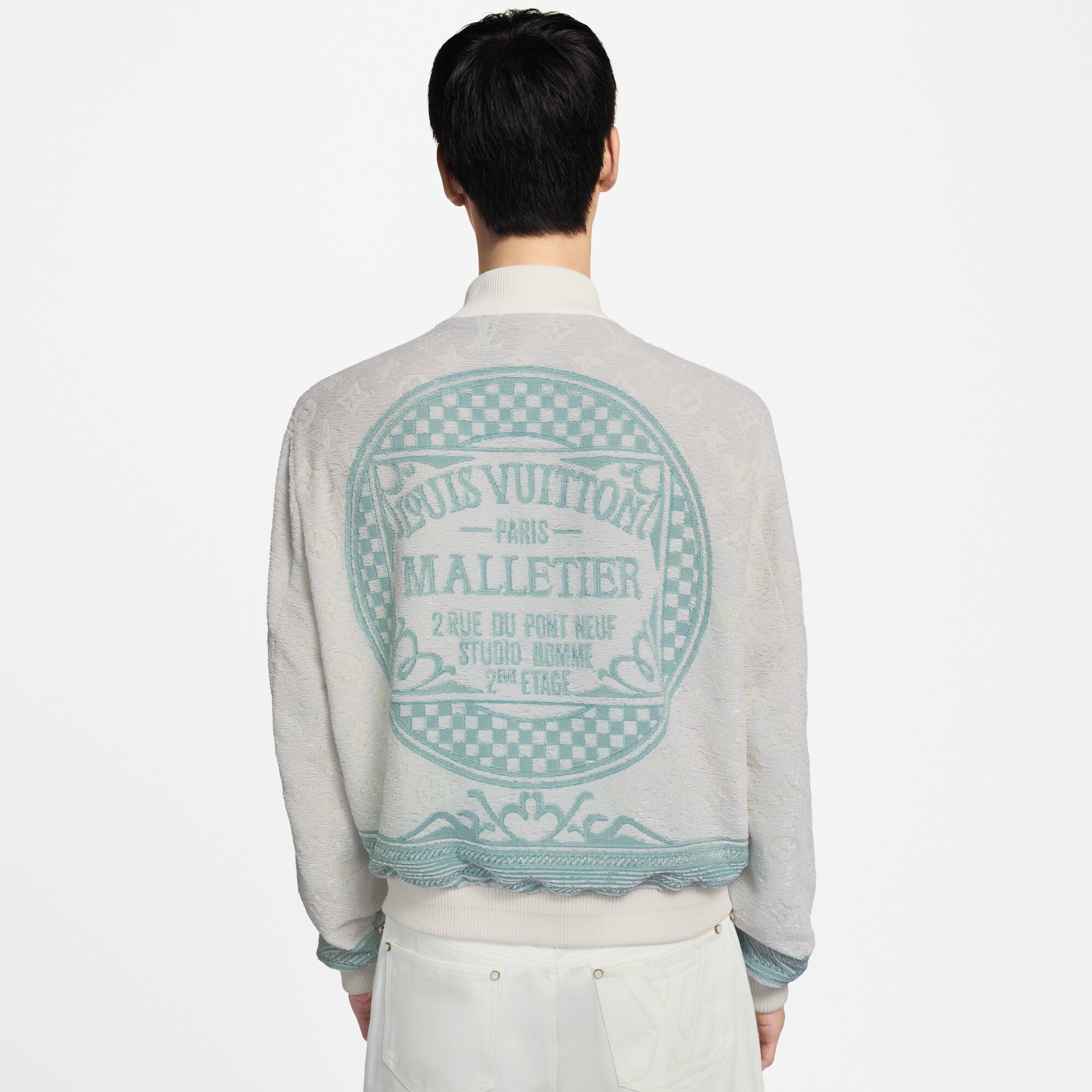 Bomber à sequins  Homme Prêt-à-porter Manteaux et blousons | LOUIS VUITTON (Zoom produit)