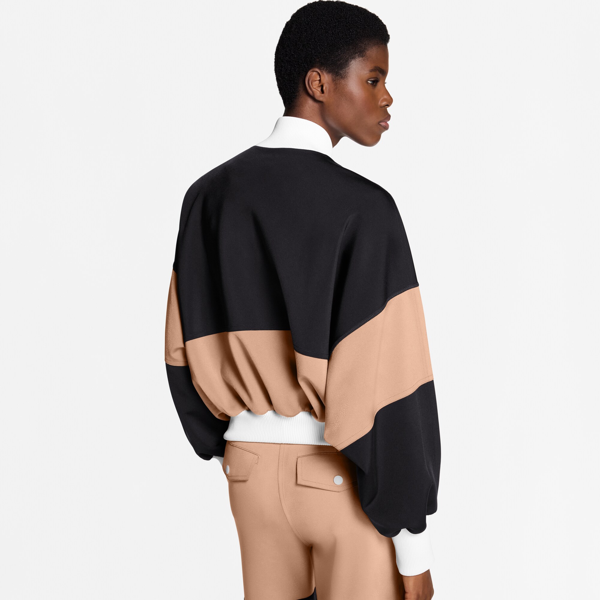 Bomber aviateur color-block  Femme Prêt-à-porter Manteaux et vestes | LOUIS VUITTON (Zoom produit)