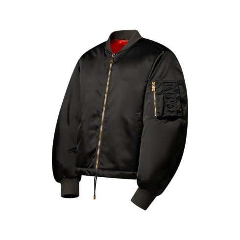 Bomber court Homme Prêt-à-porter Manteaux et blousons | LOUIS VUITTON (Zoom produit)