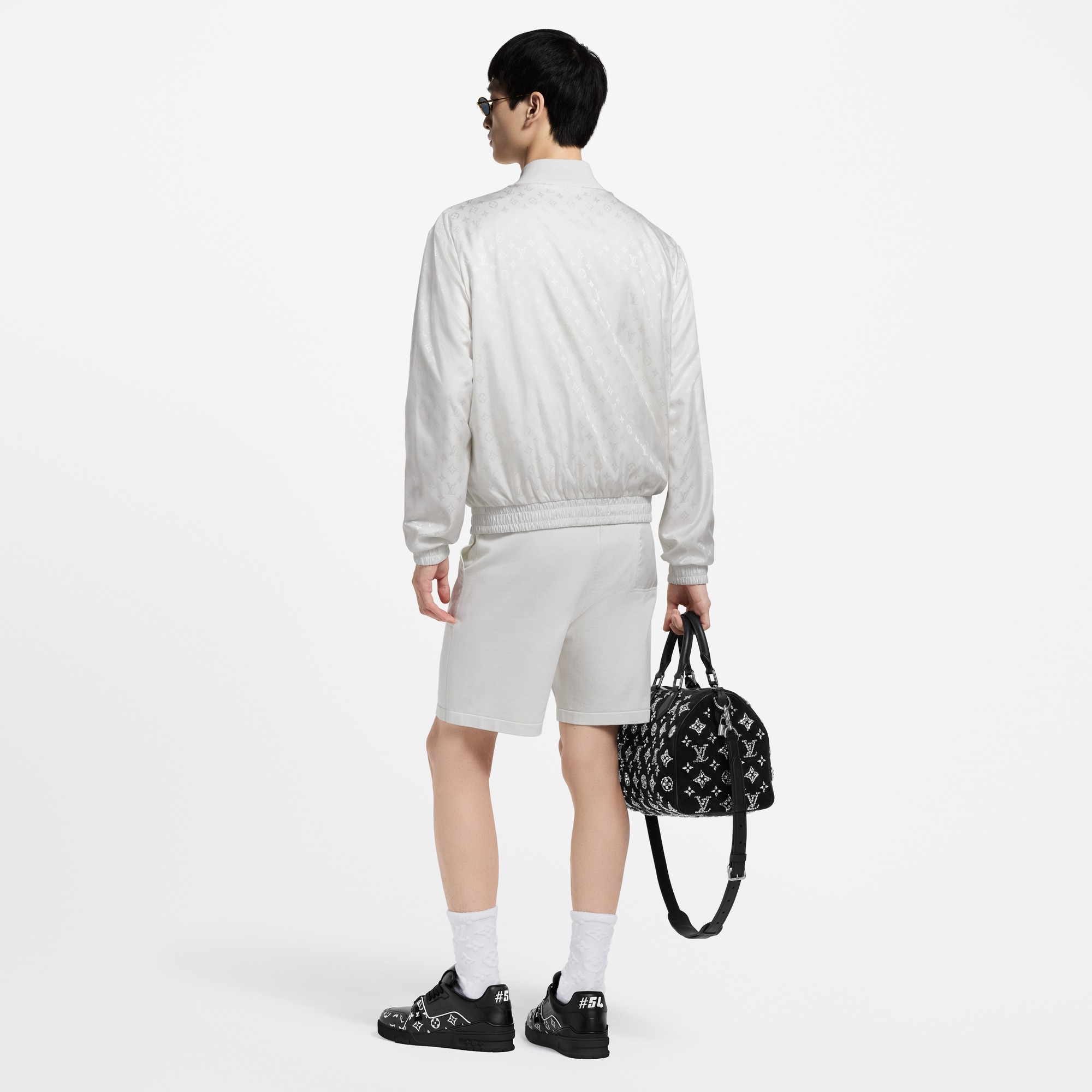 Bomber léger réversible Monogram  Homme Prêt-à-porter Tout le prêt-à-porter | LOUIS VUITTON (Zoom produit)