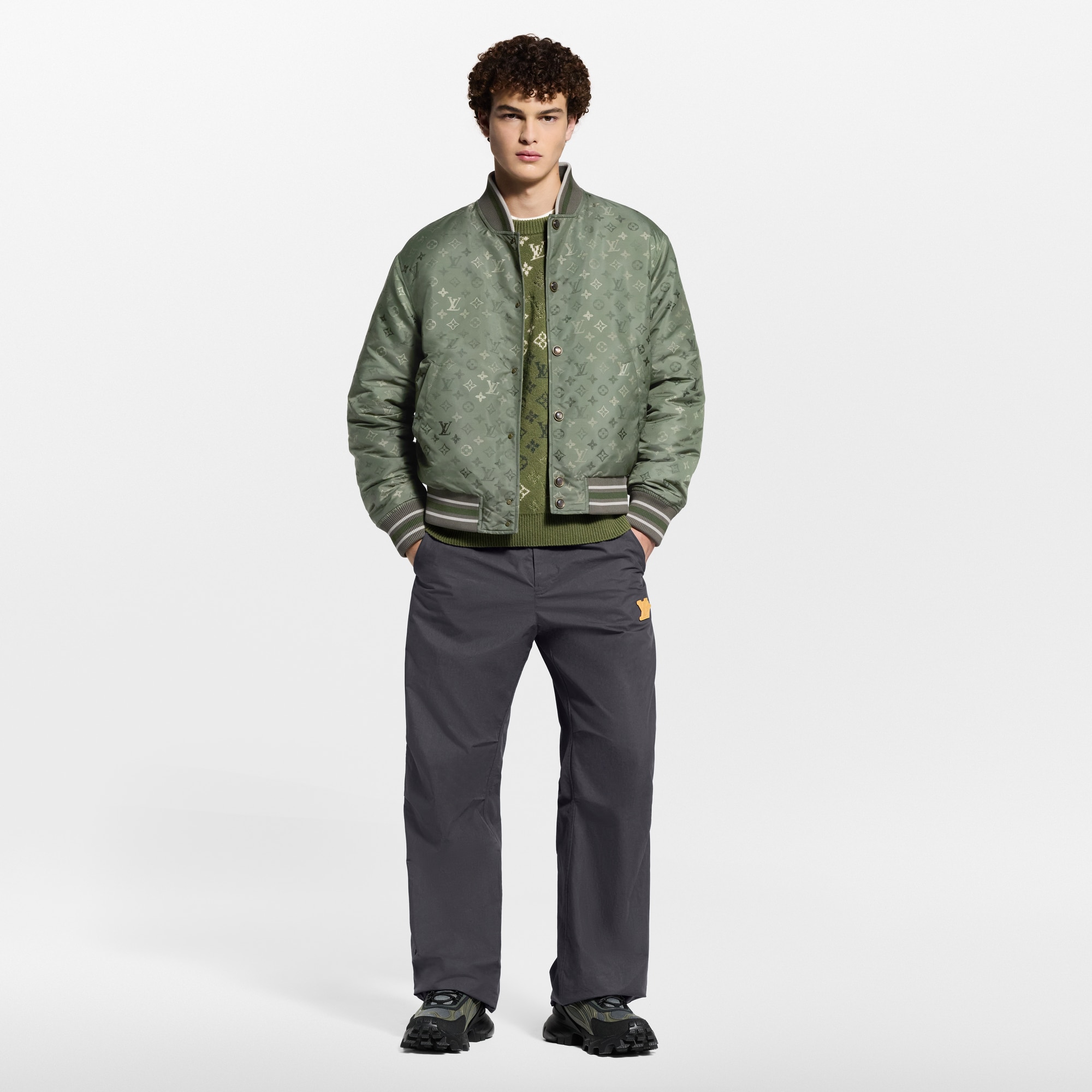 Bomber Monogram  Homme Prêt-à-porter Manteaux et blousons | LOUIS VUITTON (Zoom produit)