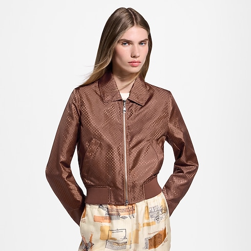 Bomber Nanogram Femme Prêt-à-porter Manteaux et vestes | LOUIS VUITTON (Zoom produit)