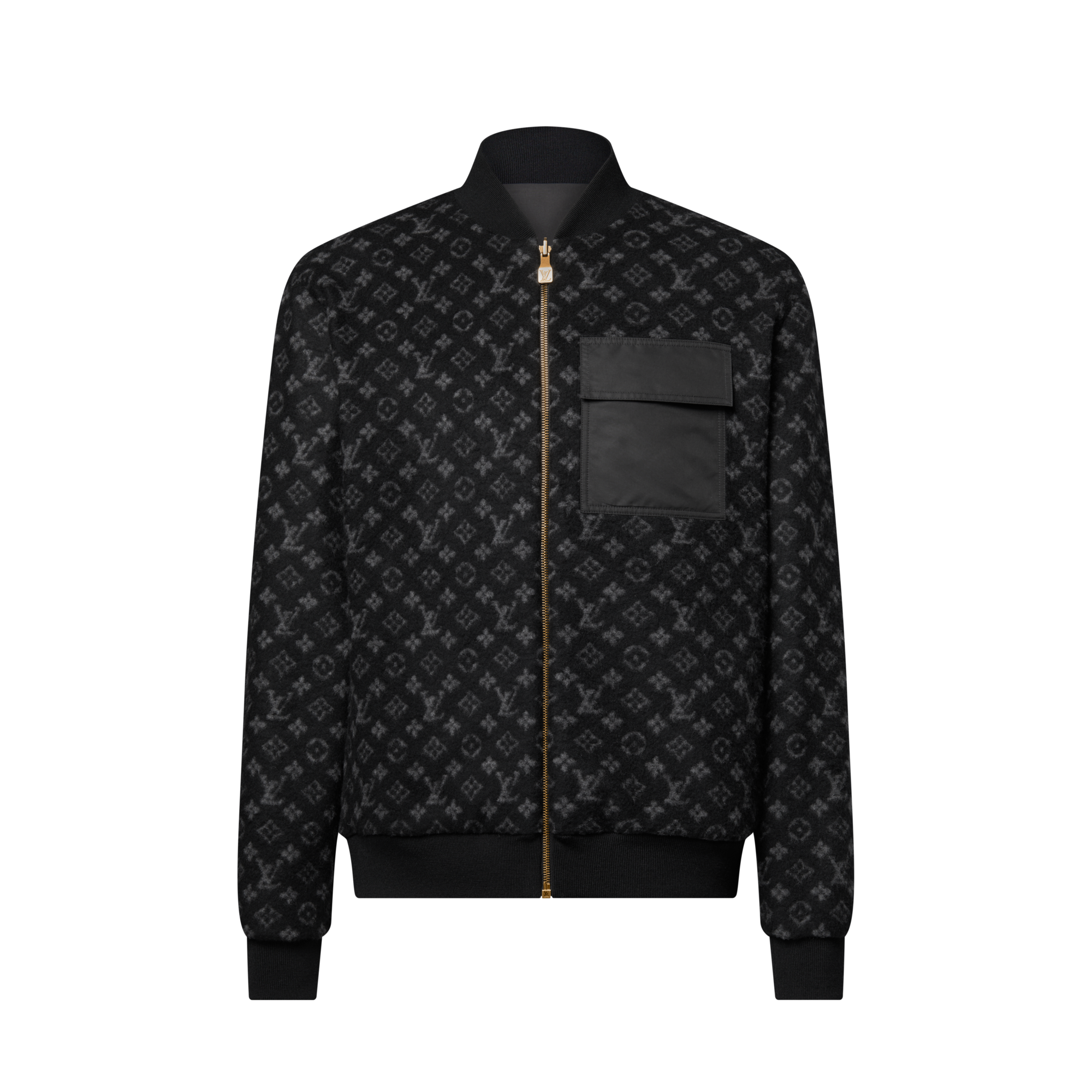 Bomber réversible en polaire Monogram  Homme Prêt-à-porter Manteaux et blousons | LOUIS VUITTON (Zoom produit)