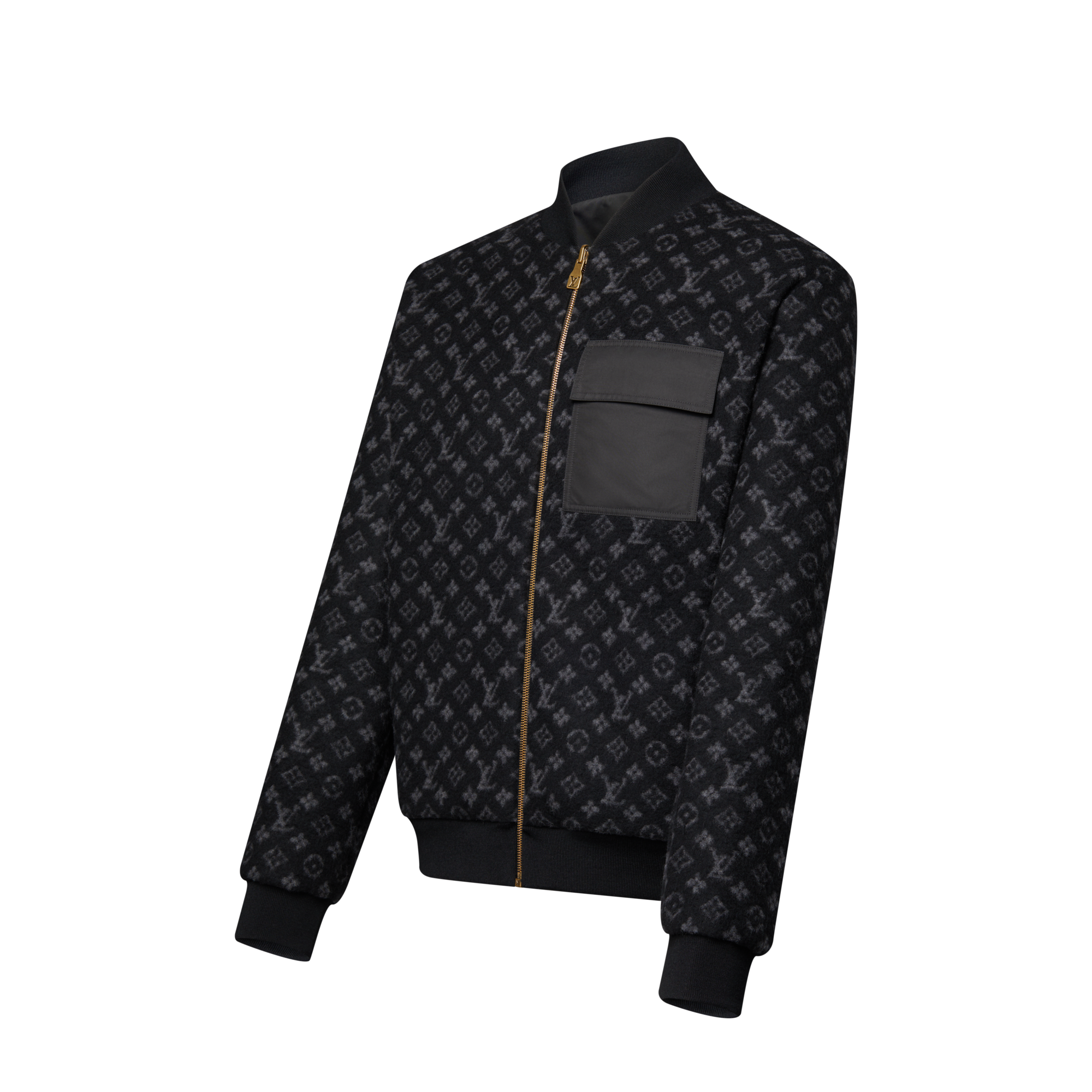 Bomber réversible en polaire Monogram  Homme Prêt-à-porter Manteaux et blousons | LOUIS VUITTON (Zoom produit)