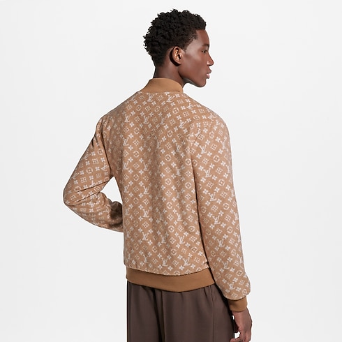 Bomber réversible en polaire Monogram Homme Prêt-à-porter Tout le prêt-à-porter | LOUIS VUITTON (Zoom produit)