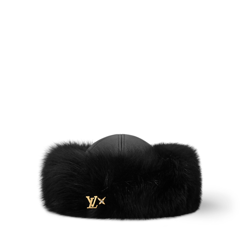 Bonnet en fourrure LV Bloom S00 Femme Accessoires Chapeaux et Casquettes | LOUIS VUITTON (Zoom produit)