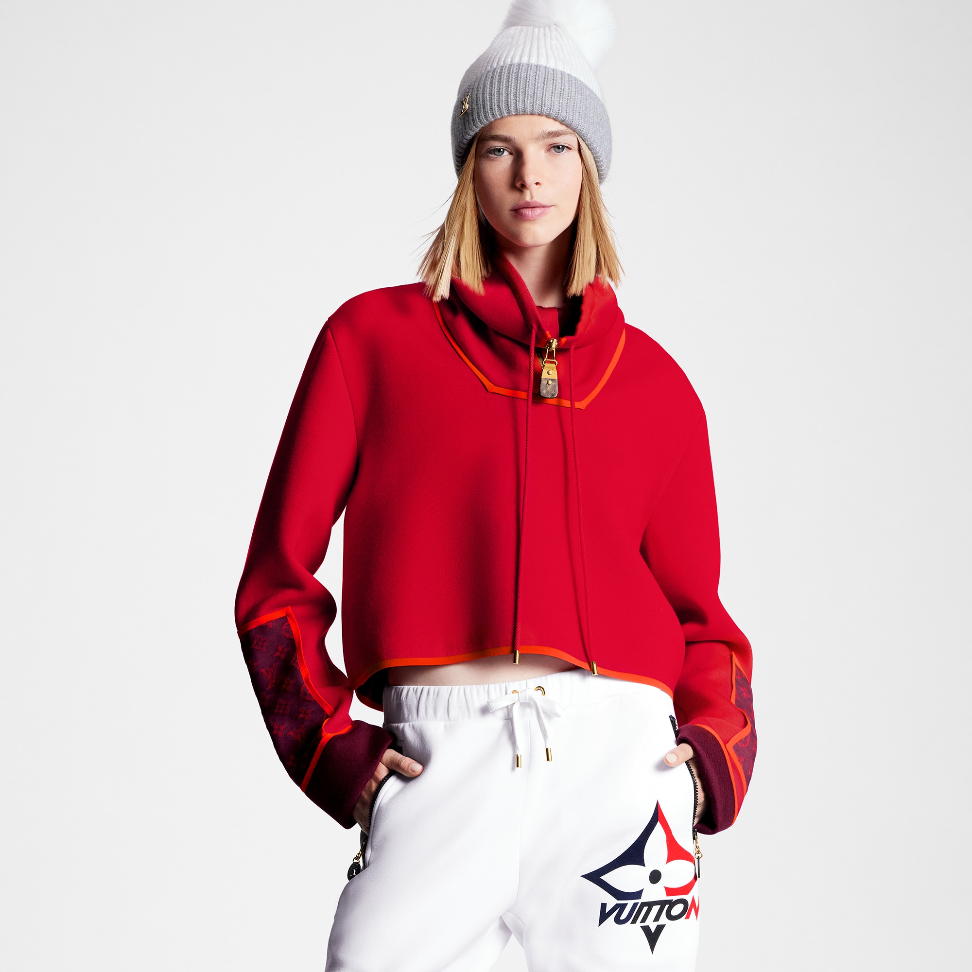 Bonnet LV Cold Spark S00 Femme Accessoires Chapeaux et Casquettes | LOUIS VUITTON (Zoom produit)