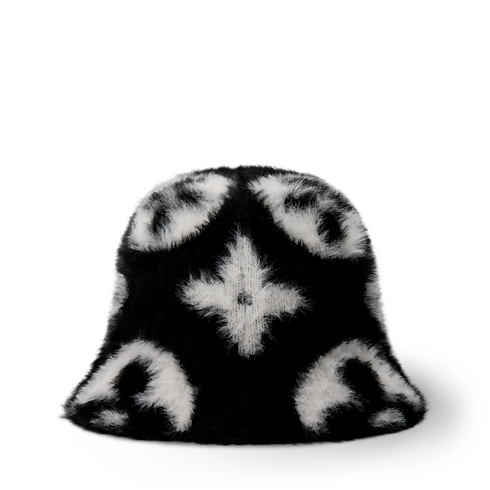 Bonnet LV Fluffy Monogram S00 Femme Accessoires Chapeaux et Casquettes | LOUIS VUITTON (Zoom produit)