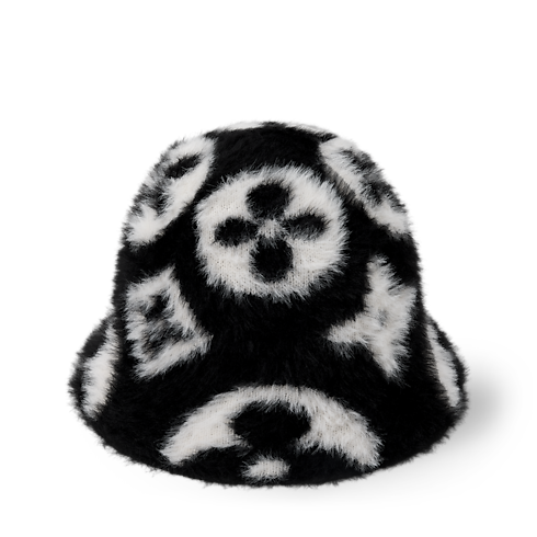 Bonnet LV Fluffy Monogram S00 Femme Accessoires Chapeaux et Casquettes | LOUIS VUITTON (Zoom produit)