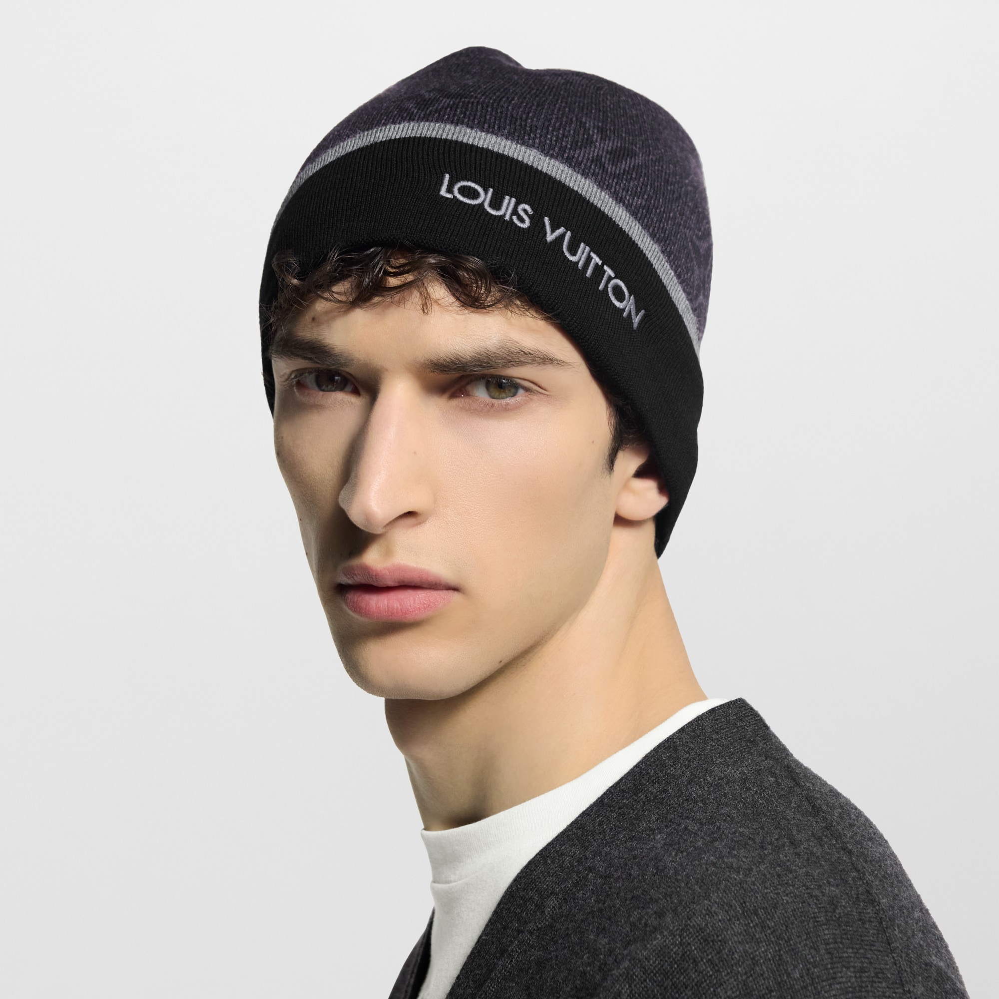 Bonnet My Monogram Éclipse S00 Homme Accessoires Chapeaux, Bonnets et Gants | LOUIS VUITTON (Zoom produit)