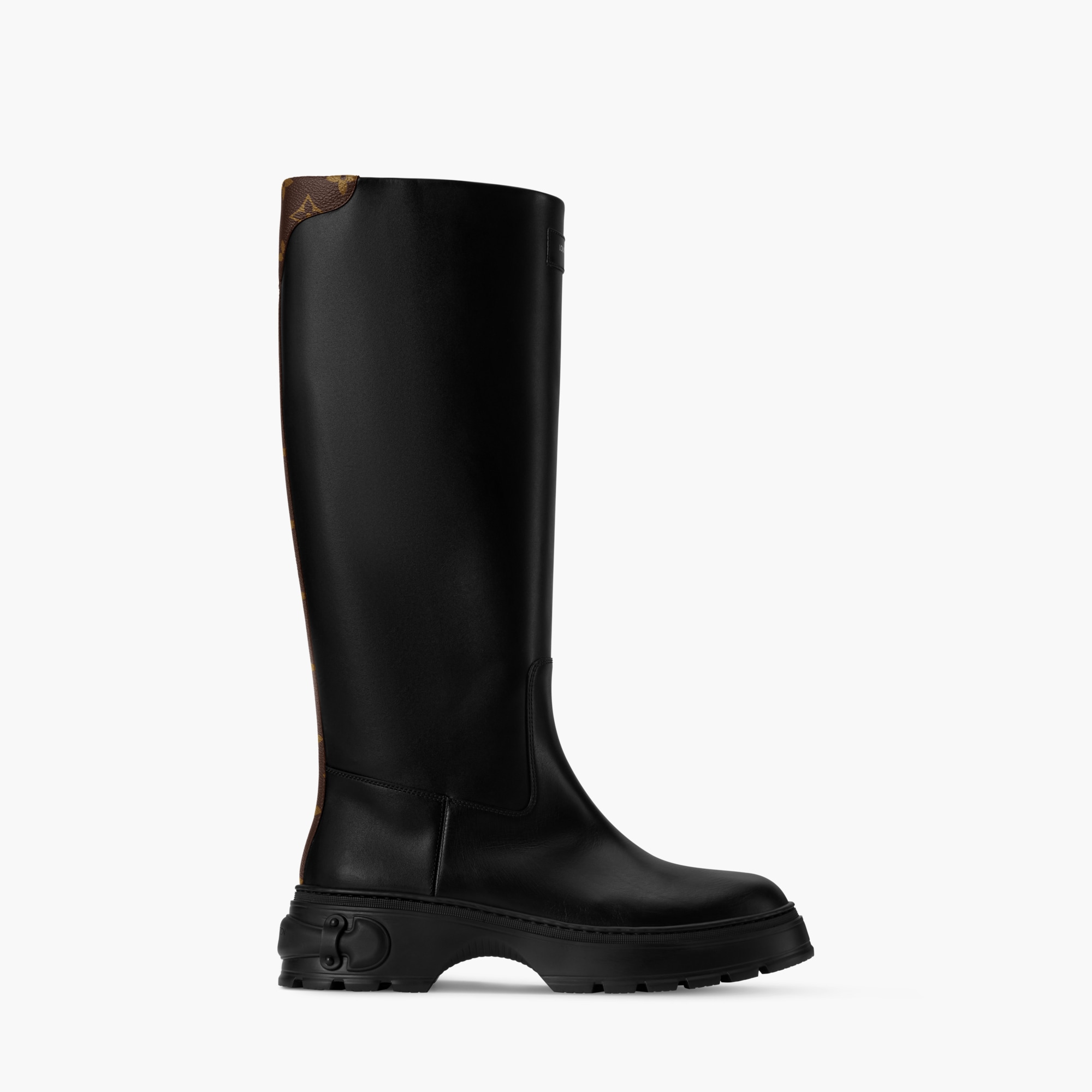 Knee High Boots Bottes Vuitton Femme Botte Haute LV Squad Souliers