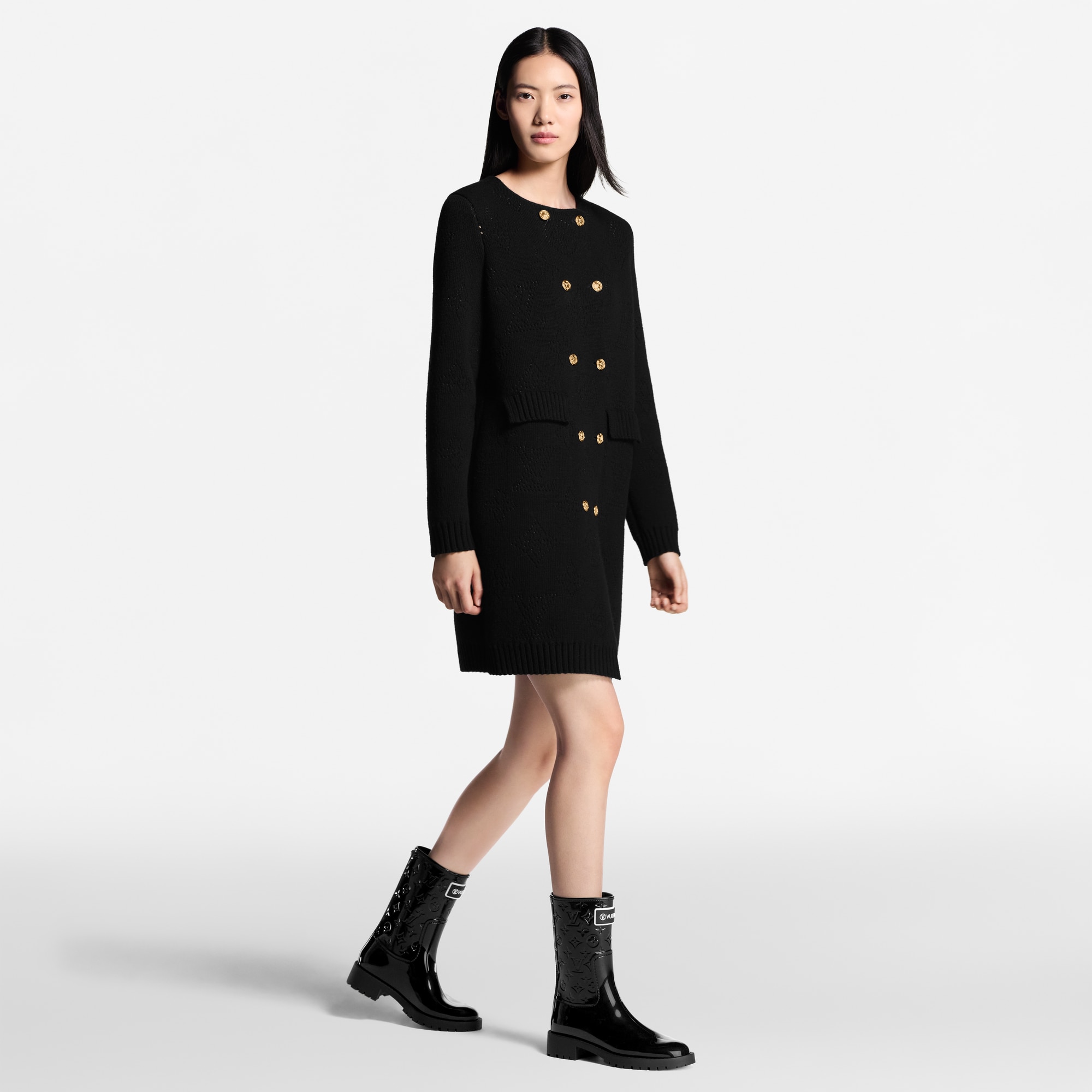 Bottine plate de pluie Drops  Femme Souliers Bottines et bottes | LOUIS VUITTON (Zoom produit)