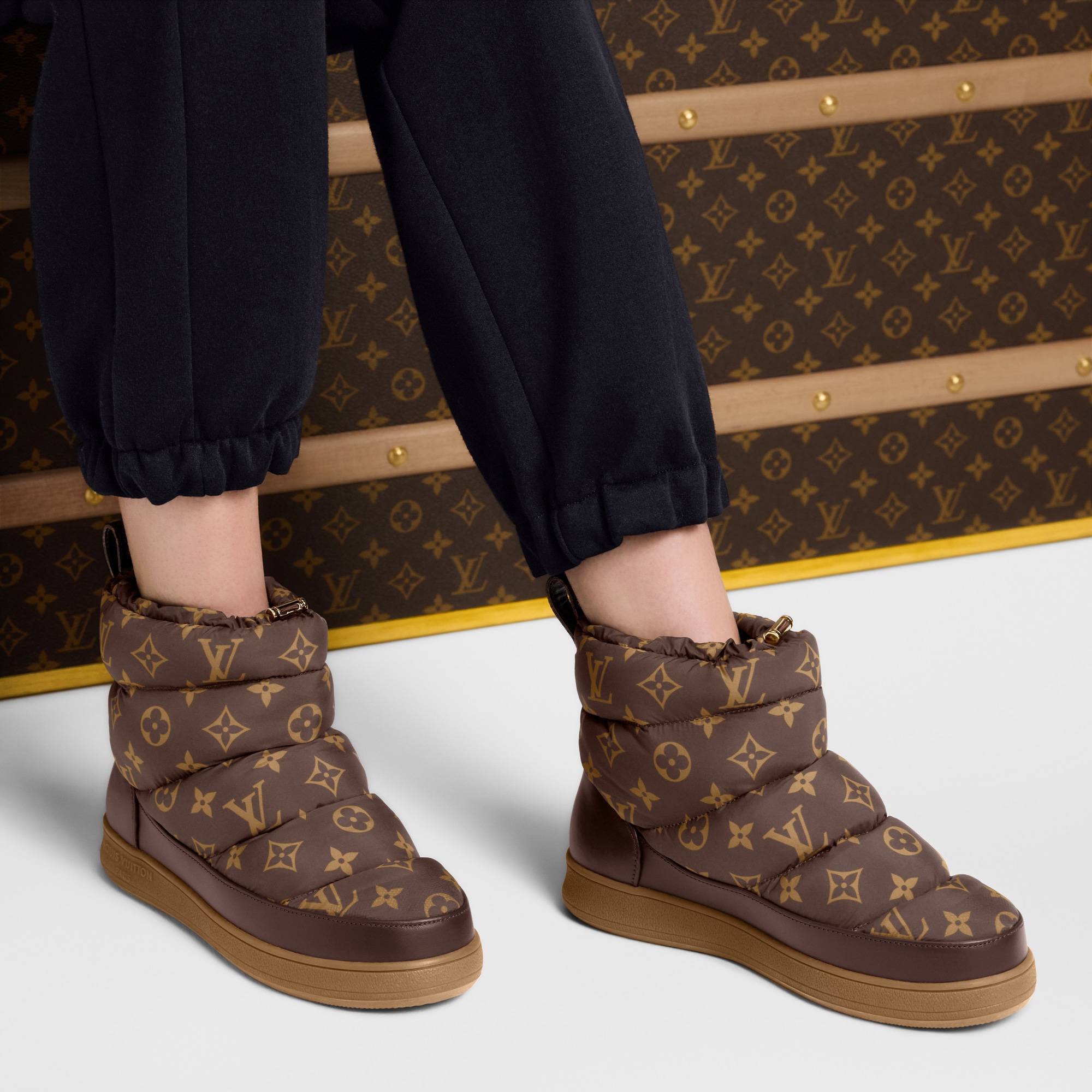 Bottine sneaker LV Cloud  Femme Souliers Bottines et bottes | LOUIS VUITTON (Zoom produit)