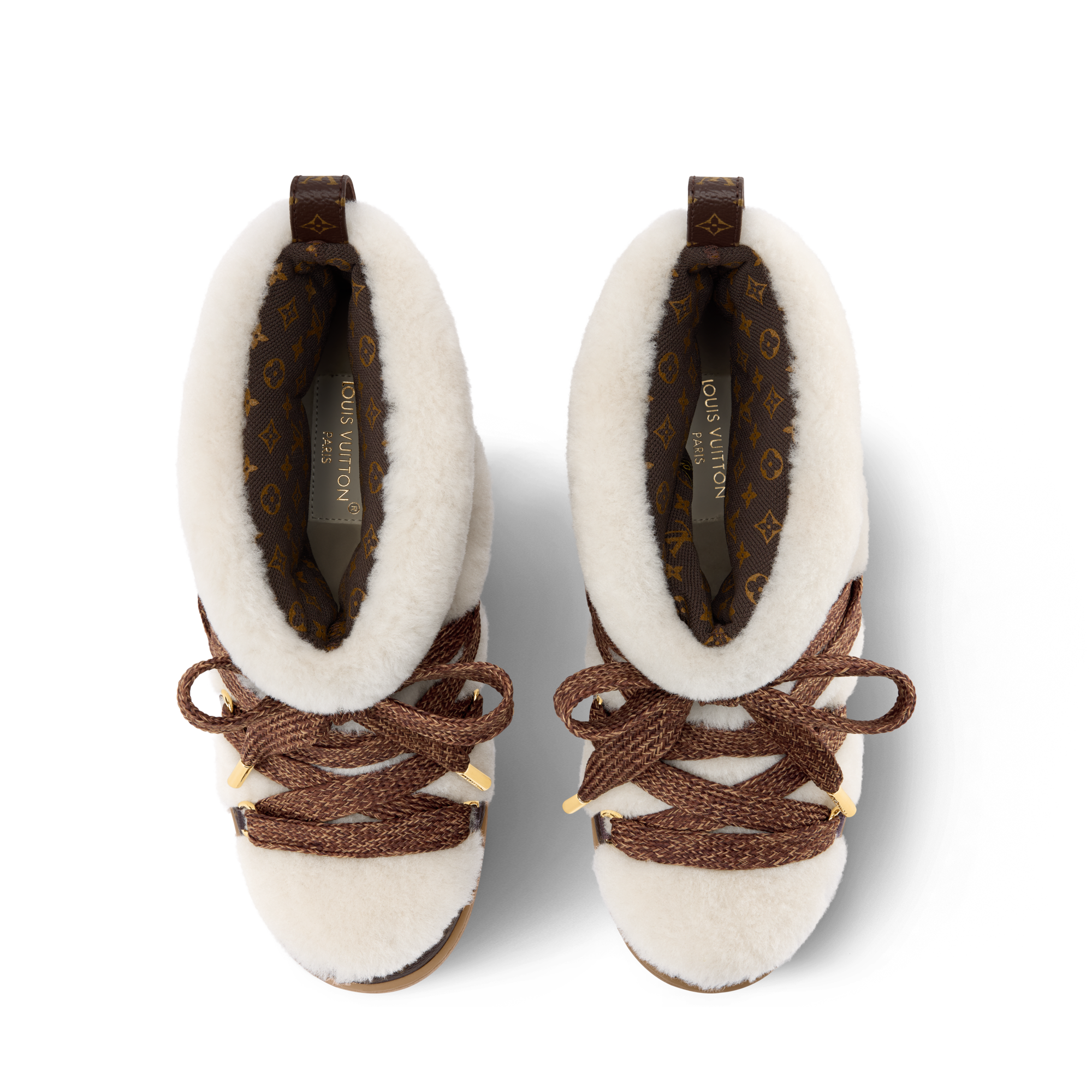 Bottine sneaker LV Cloud à lacets  Femme Souliers Bottines et bottes | LOUIS VUITTON (Zoom produit)