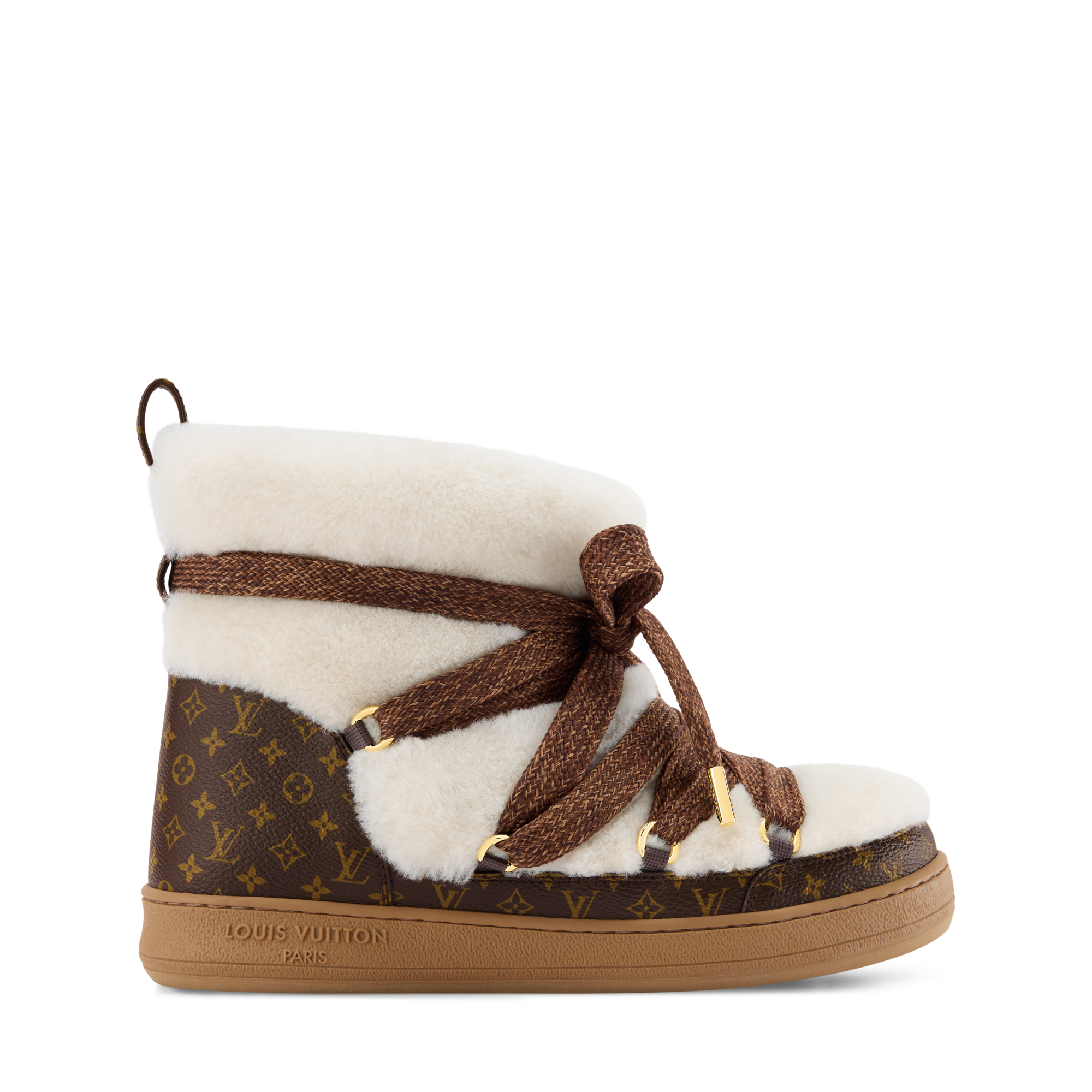 Bottine sneaker LV Cloud à lacets  Femme Souliers Bottines et bottes | LOUIS VUITTON (Zoom produit)