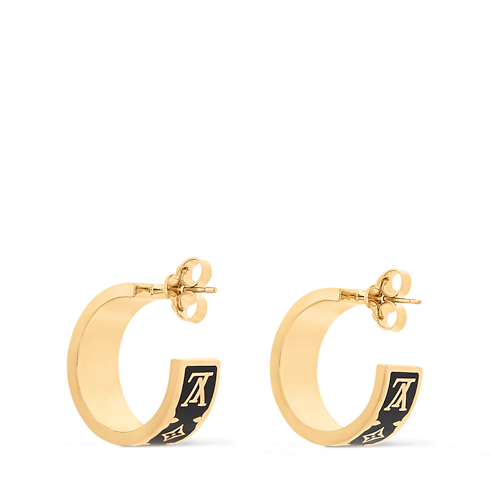 Boucles d'oreilles Nanogram Enamel S00 Femme Bijoux Boucles d’oreilles | LOUIS VUITTON (Zoom produit)