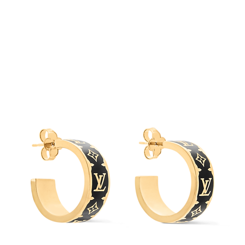 Boucles d'oreilles Nanogram Enamel S00 Femme Bijoux Boucles d’oreilles | LOUIS VUITTON (Zoom produit)