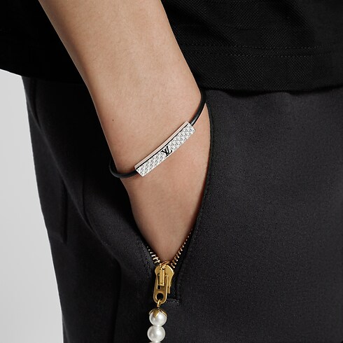 Bracelet Champs Élysées Autres Cuirs Homme Bijoux Bracelets | LOUIS VUITTON (Zoom produit)
