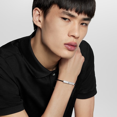 Bracelet Champs Élysées Autres Cuirs Homme Bijoux Bracelets | LOUIS VUITTON (Zoom produit)