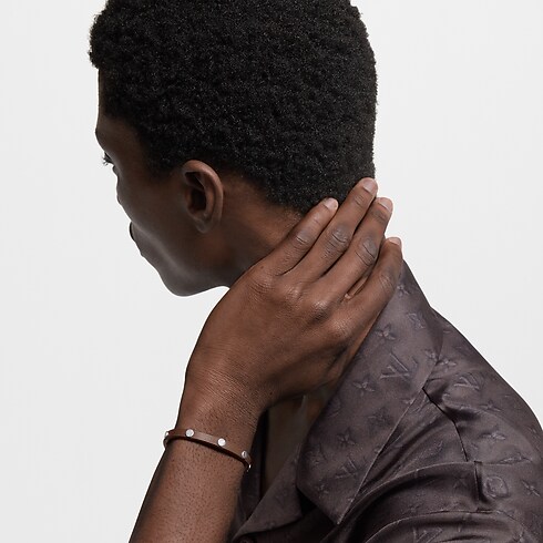 Bracelet Flower Edge Stud Homme Bijoux Bracelets | LOUIS VUITTON (Zoom produit)