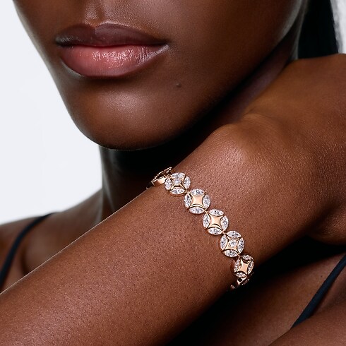 Bracelet Galaxie, or rose et diamants Les Extraordinaires Joaillerie Bracelets | LOUIS VUITTON (Zoom produit)