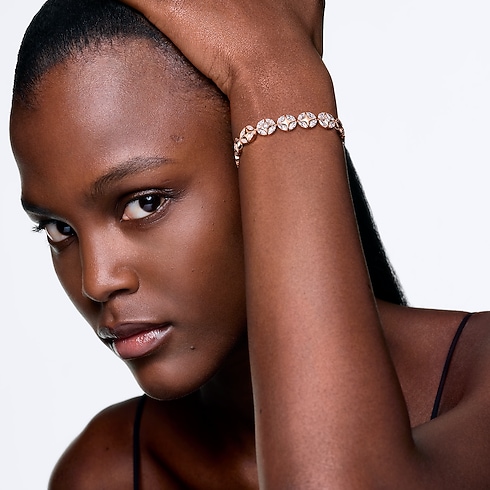 Bracelet Galaxie, or rose et diamants Les Extraordinaires Joaillerie Bracelets | LOUIS VUITTON (Zoom produit)