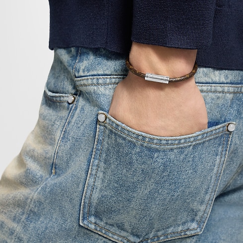 Bracelet Keep It Toile Monogram Homme Bijoux Bracelets | LOUIS VUITTON (Zoom produit)