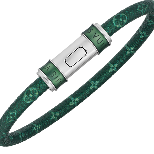 Bracelet Keep It Monogram Chromatic Autres Monogram Homme Bijoux Bracelets | LOUIS VUITTON (Zoom produit)