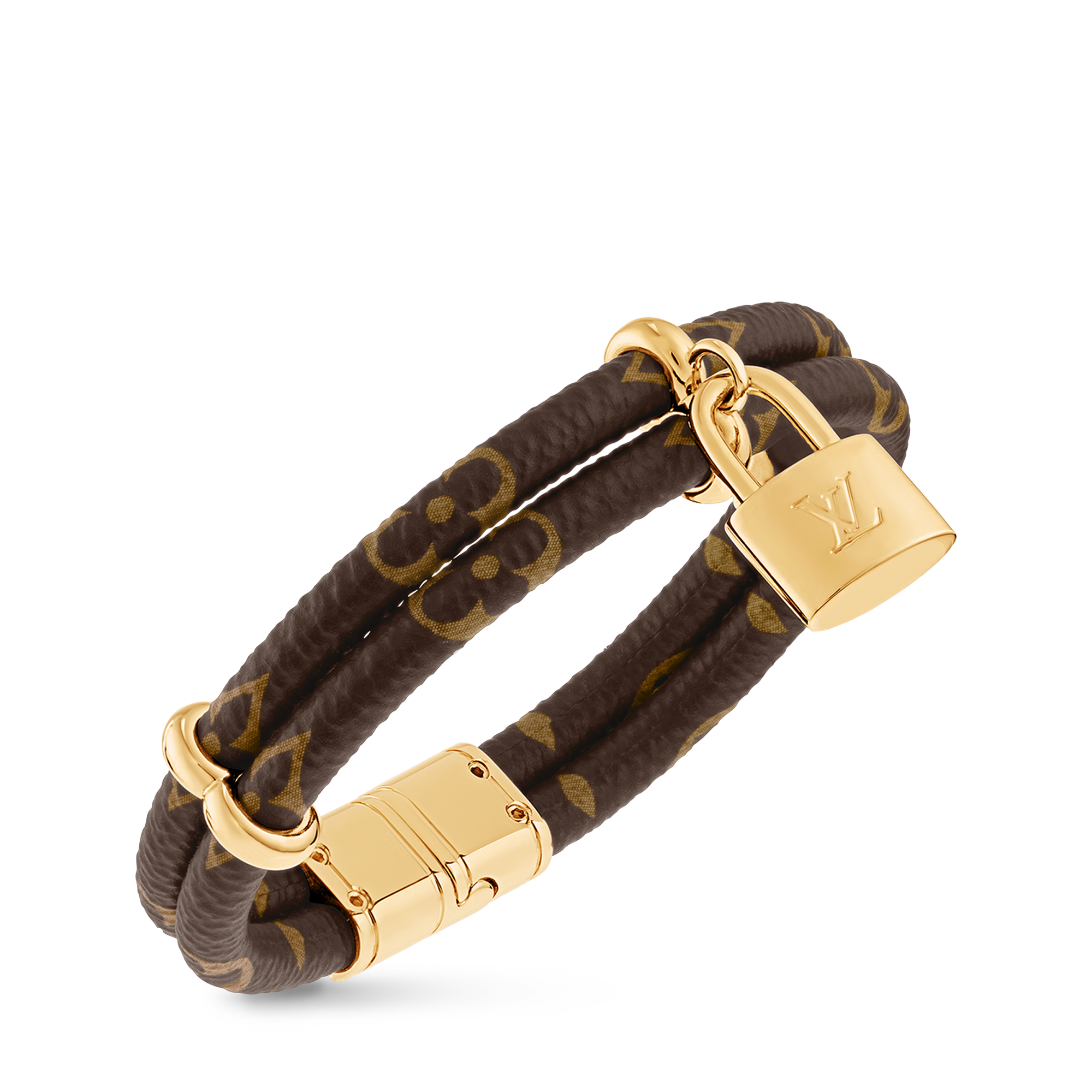 Bracelet Keep It Twice Toile Monogram Femme Bijoux Tous les bijoux | LOUIS VUITTON (Zoom produit)