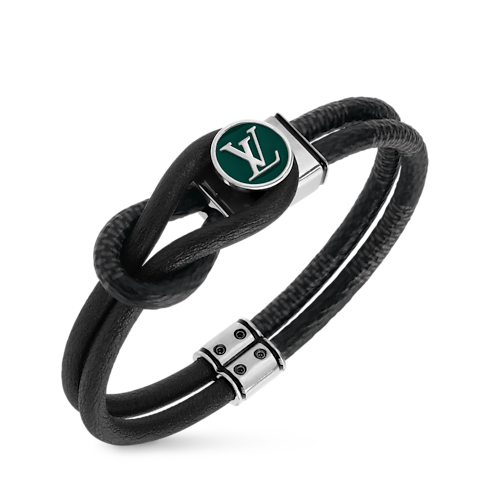 Bracelet Loop It Damier Graphite Homme Bijoux Bracelets | LOUIS VUITTON (Zoom produit)