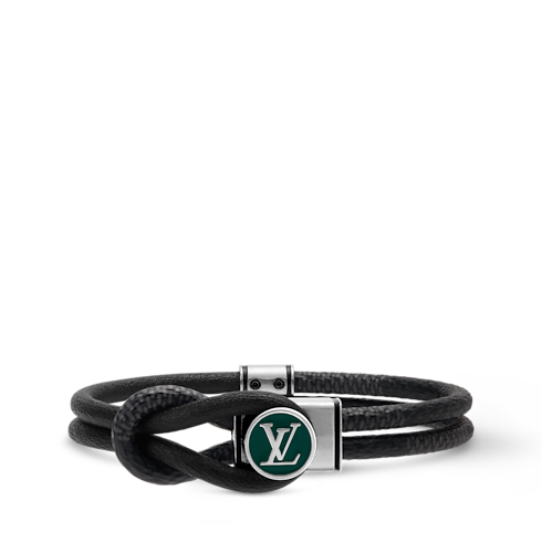 Bracelet Loop It Damier Graphite Homme Bijoux Bracelets | LOUIS VUITTON (Zoom produit)