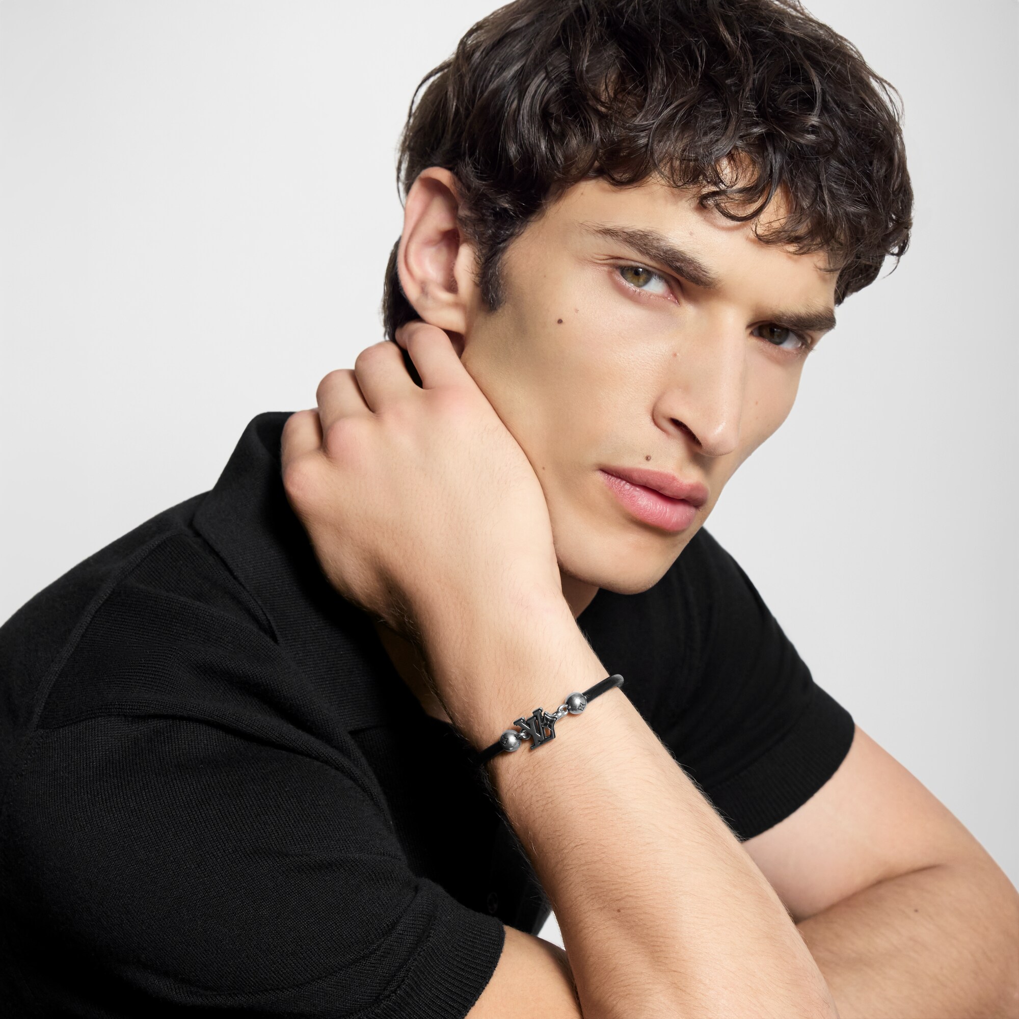 Bracelet LV Flower Hook  Homme Bijoux Bracelets | LOUIS VUITTON (Zoom produit)