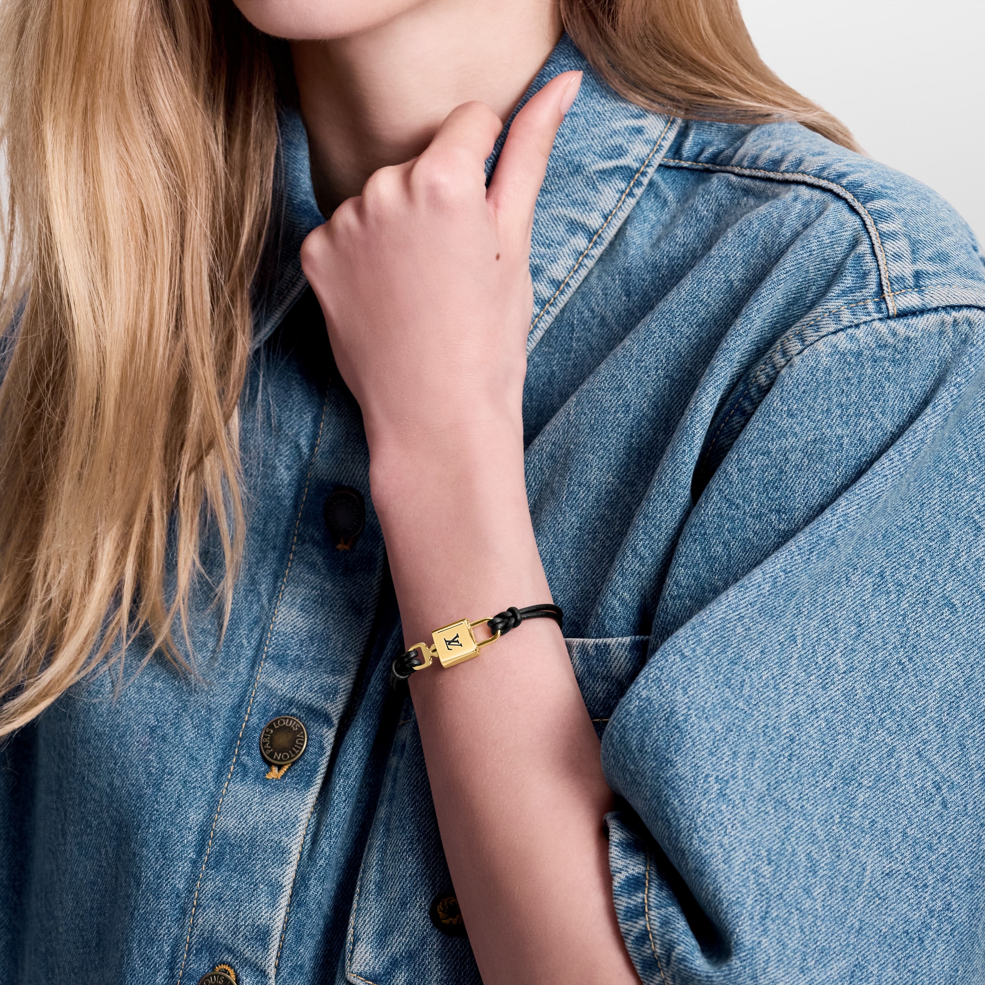 Bracelet LV Padlock  Femme Bijoux Bracelets | LOUIS VUITTON (Zoom produit)