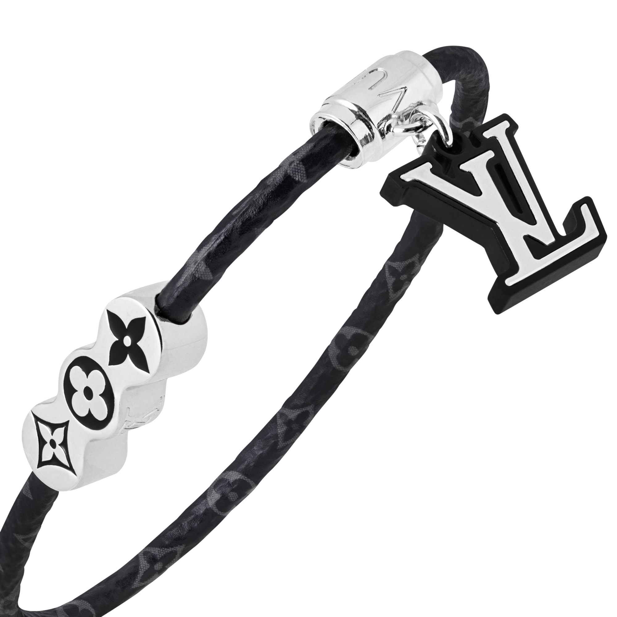 Bracelet Monogram Party Toile Monogram Éclipse Homme Bijoux Bracelets | LOUIS VUITTON (Zoom produit)