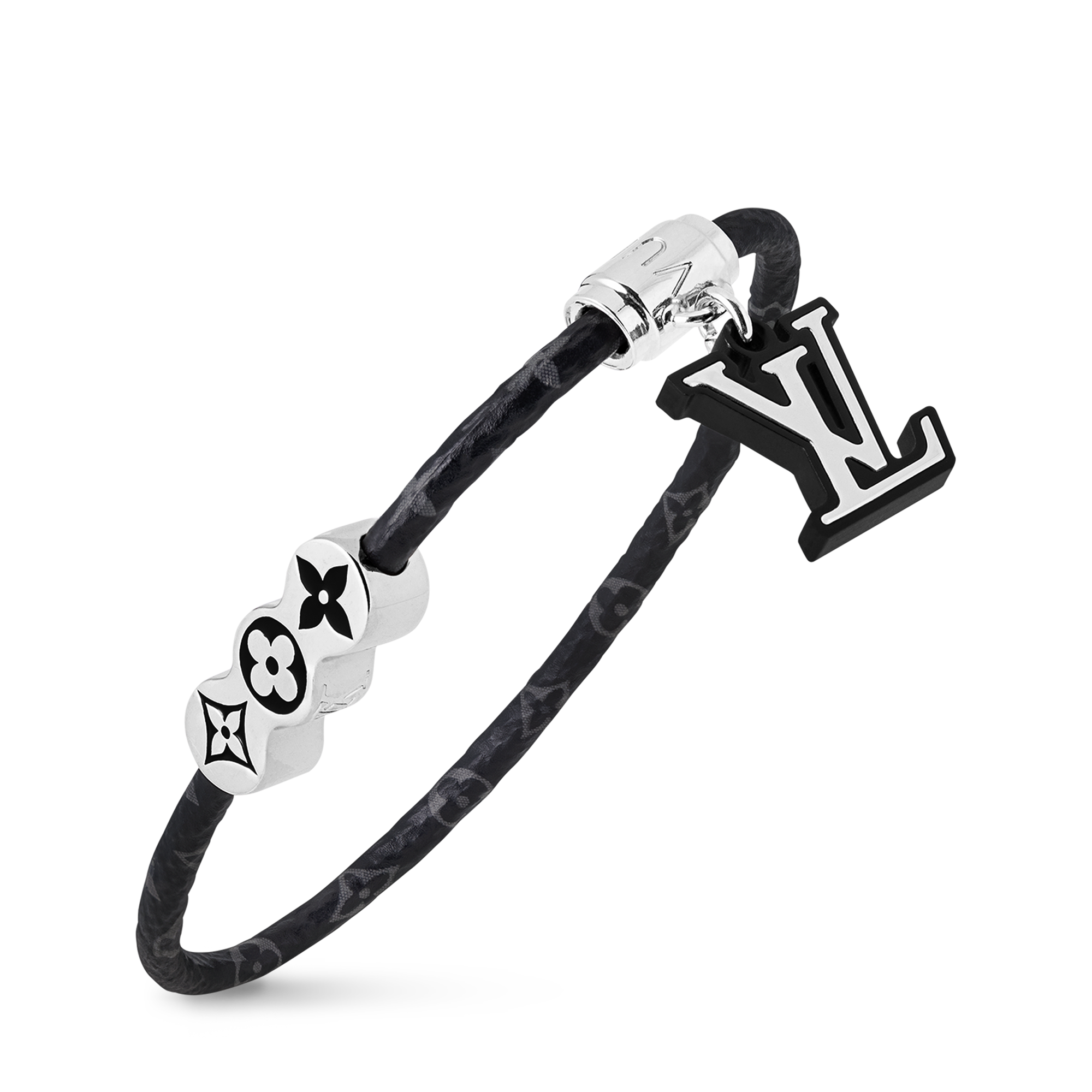 Bracelet Monogram Party Toile Monogram Éclipse Homme Bijoux Bracelets | LOUIS VUITTON (Zoom produit)
