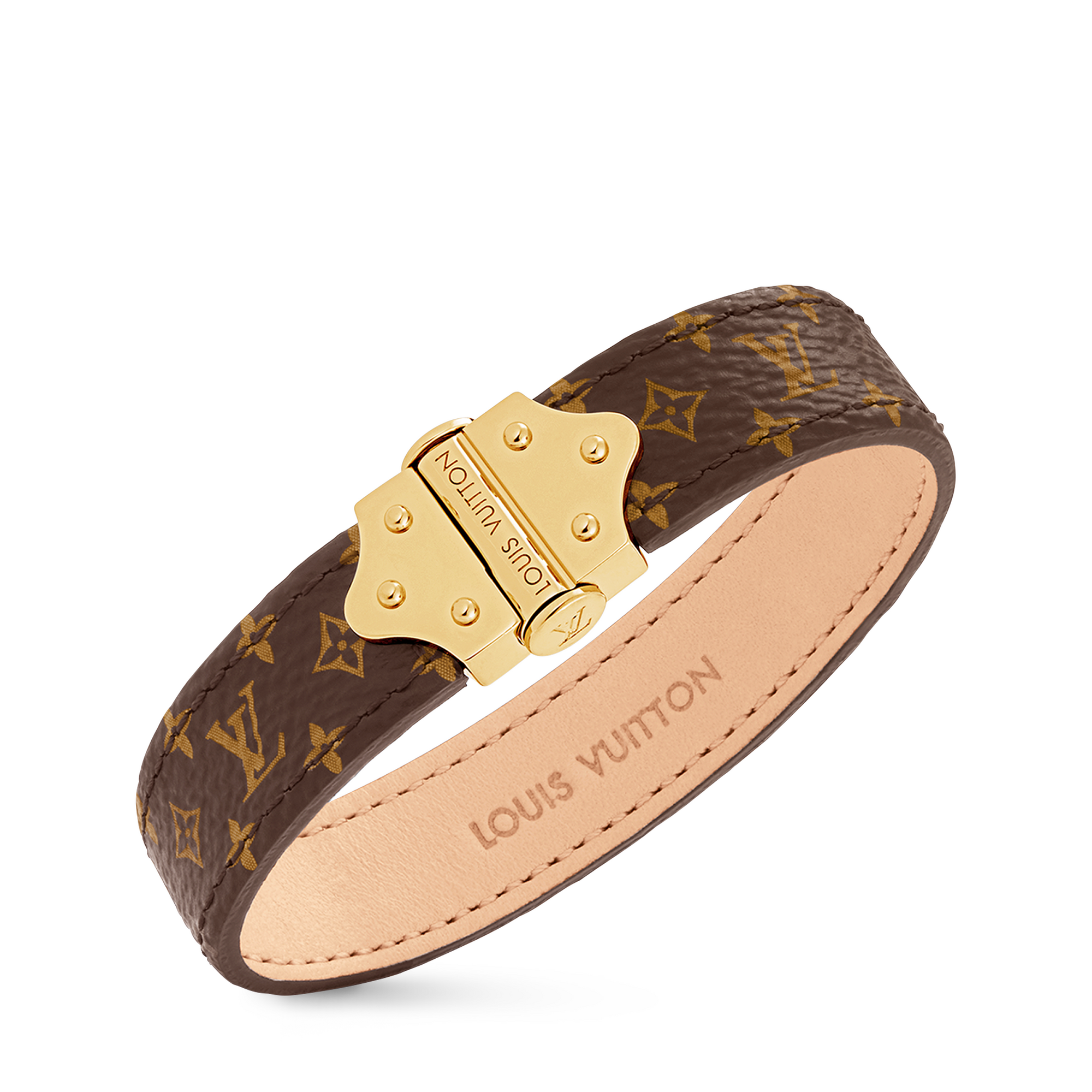 Bracelet Nano Monogram Toile Monogram Femme Bijoux Bracelets | LOUIS VUITTON (Zoom produit)