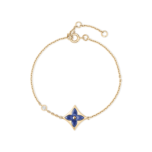 Bracelet Multi-Motifs Star et Sun Color Blossom BB, or jaune, sodalite et diamants Joaillerie Catégories Bracelets | LOUIS VUITTON