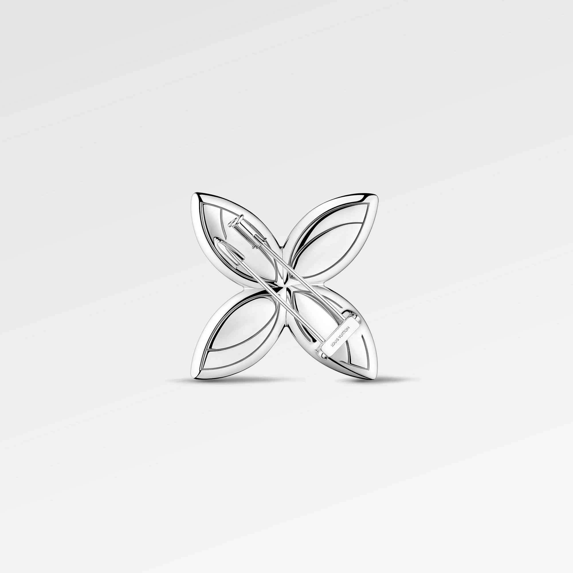 Broche Idylle Blossom, or blanc et diamants  Les Extraordinaires Joaillerie Autres articles | LOUIS VUITTON (Zoom produit)