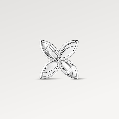 Broche Idylle Blossom, or blanc et diamants Les Extraordinaires Joaillerie Autres articles | LOUIS VUITTON (Zoom produit)