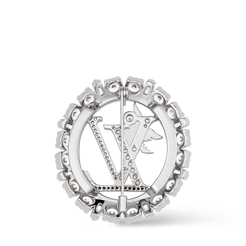 Broche LV Médaillon S00 Femme Bijoux Broches | LOUIS VUITTON (Zoom produit)