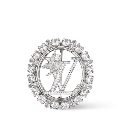 Broche LV Médaillon S00 Femme Bijoux Broches | LOUIS VUITTON (Zoom produit)