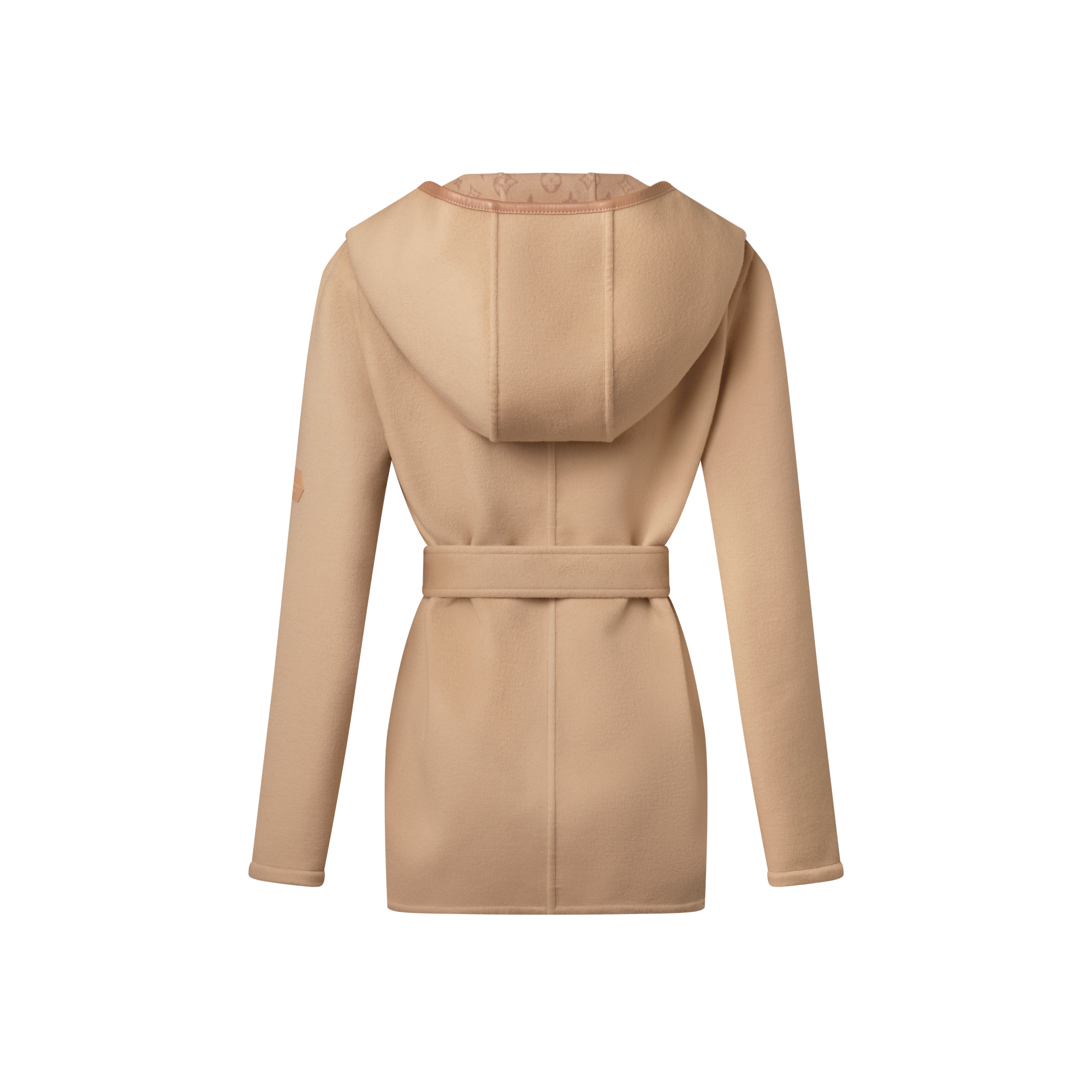 Caban croisé court à ceinture  Femme Prêt-à-porter Manteaux et vestes | LOUIS VUITTON (Zoom produit)