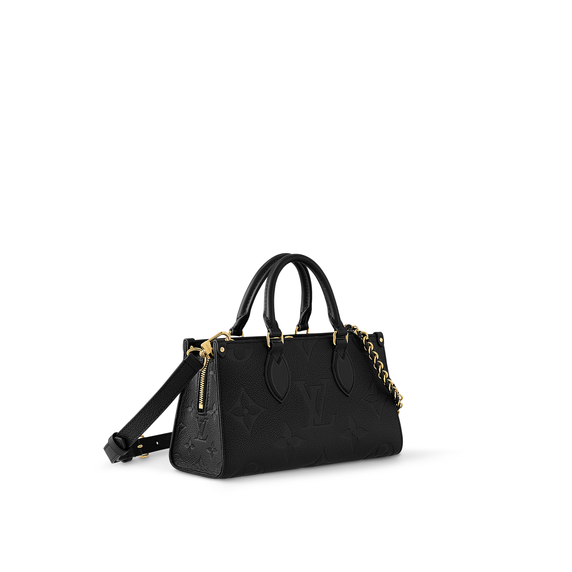 Cabas OnTheGo East West Cuir Monogram Empreinte Femme Sacs à main Toutes les collections | LOUIS VUITTON (Zoom produit)