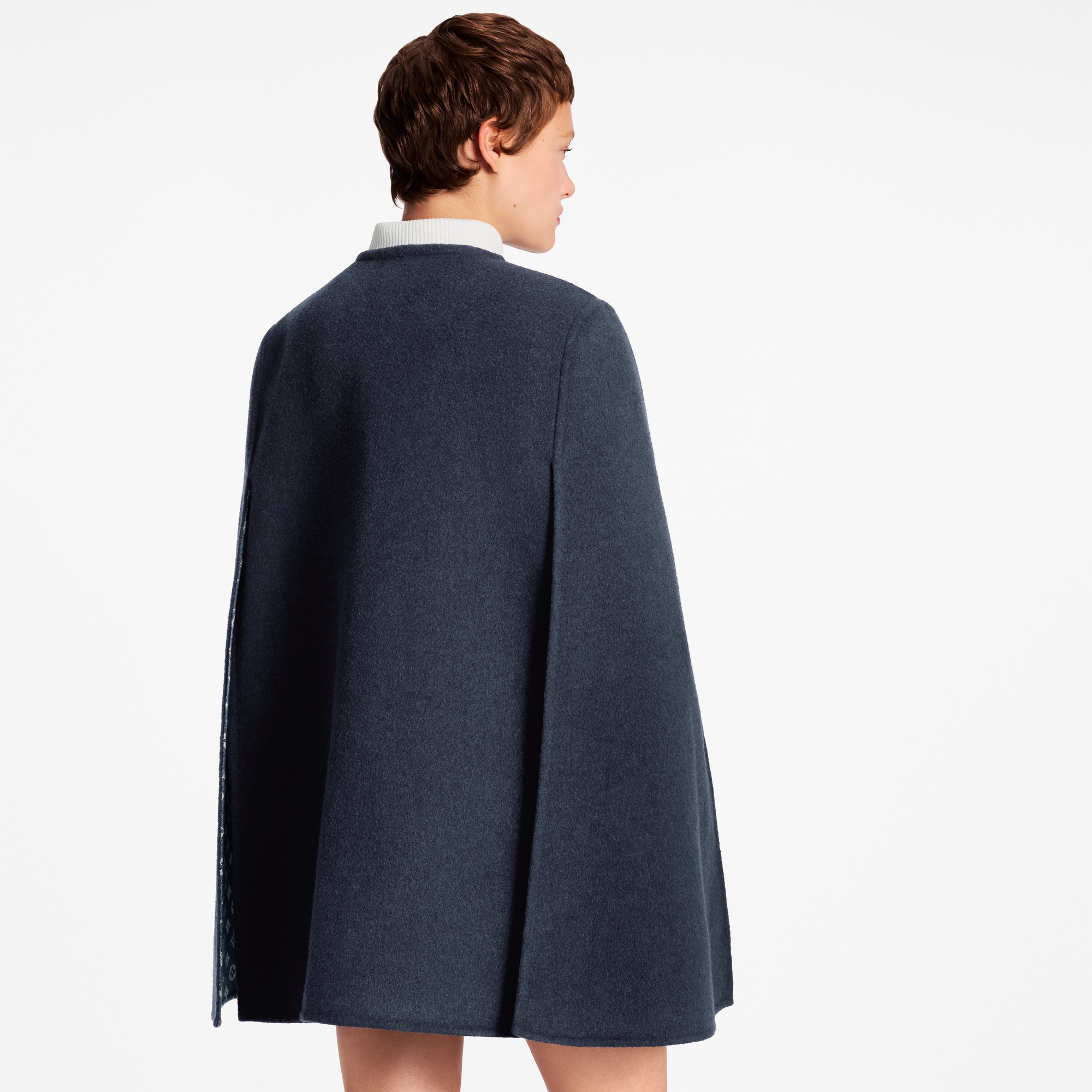Cape à fermeture par chaîne  Femme Prêt-à-porter Manteaux et vestes | LOUIS VUITTON (Zoom produit)
