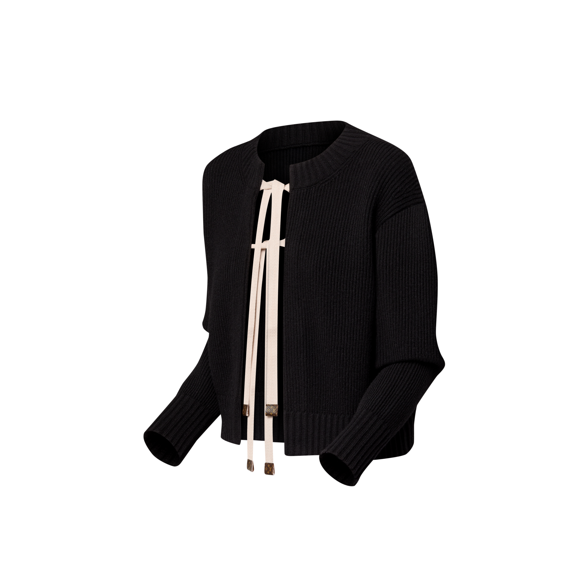 Cardigan à attache ruban  Femme Prêt-à-porter Maille | LOUIS VUITTON (Zoom produit)